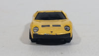 Maisto Fresh Metal 1966 Lamborghini Miura Yellow 1/64 Scale Die Cast Toy Dream Car Vehicle