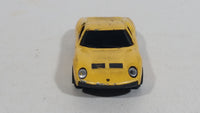 Maisto Fresh Metal 1966 Lamborghini Miura Yellow 1/64 Scale Die Cast Toy Dream Car Vehicle