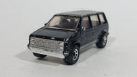 1984 Matchbox 1984 Dodge Caravan Van Black Die Cast Toy Car Vehicle With Opening Sliding Passenger Side Door - Treasure Valley Antiques & Collectibles