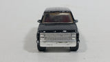 1984 Matchbox 1984 Dodge Caravan Van Black Die Cast Toy Car Vehicle With Opening Sliding Passenger Side Door - Treasure Valley Antiques & Collectibles