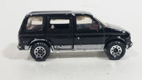 1984 Matchbox 1984 Dodge Caravan Van Black Die Cast Toy Car Vehicle With Opening Sliding Passenger Side Door - Treasure Valley Antiques & Collectibles