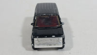 1984 Matchbox 1984 Dodge Caravan Van Black Die Cast Toy Car Vehicle With Opening Sliding Passenger Side Door - Treasure Valley Antiques & Collectibles
