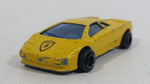 Majorette Lamborghini Diablo Yellow No. 219 1/58 Scale Die Cast Toy Dream Car Vehicle