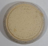 Speckled Brown Cream 5 1/2" Diameter Round Pottery Stoneware Dish