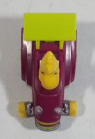 Vintage 1989 Peanuts Gang Pop Mobiles United Features Syndicate Woodstock Bird Character Plastic Toy Car Vehicle McDonald's Happy Meals