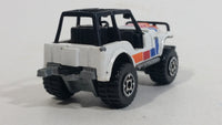 1987-1994 Matchbox Jeep 4x4 White Die Cast Toy Car Vehicle