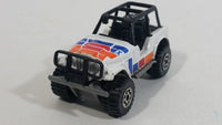 1987-1994 Matchbox Jeep 4x4 White Die Cast Toy Car Vehicle