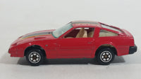 Vintage Yatming Nissan 300Zx Red No. 1027 Die Cast Toy Car Vehicle Made in China