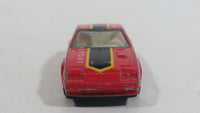 Vintage Yatming Nissan 300Zx Red No. 1027 Die Cast Toy Car Vehicle Made in China