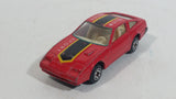 Vintage Yatming Nissan 300Zx Red No. 1027 Die Cast Toy Car Vehicle Made in China