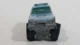 1995 Hot Wheels Blazer 4x4 Light Blue Grey Die Cast Toy Car Vehicle with Opening Doors