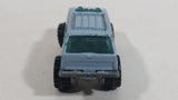 1995 Hot Wheels Blazer 4x4 Light Blue Grey Die Cast Toy Car Vehicle with Opening Doors