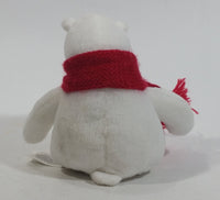 2016 Coca-Cola Coke Soda Pop Beverages White Polar Bear Stuffed Animal Plush Plushy Collectible