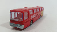 Majorette Coca-Cola Coke Soda Pop Beverage Sun Neoplan 1/87 Scale No. 373 Bus Red Plastic and Die Cast Metal Toy Car Vehicle