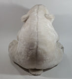 Collectible 1993 Coca-Cola Coke Soda Pop Beverage White Polar Bear Holding Coca Cola Bottle 14" Tall Stuffed Animal Plush Toy