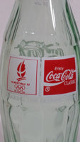 1992 Albertville, France Olympic Winter Games Coca-Cola Coke Glass Soda Pop Bottle Sports Beverage Collectible