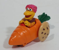 1987-1988 Orange Fraggle Rock 'Gobo' Carrot Shaped Toy Car Vehicle McDonald's Happy Meal Toy