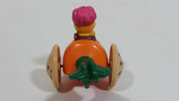 1987-1988 Orange Fraggle Rock 'Gobo' Carrot Shaped Toy Car Vehicle McDonald's Happy Meal Toy