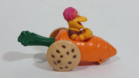 1987-1988 Orange Fraggle Rock 'Gobo' Carrot Shaped Toy Car Vehicle McDonald's Happy Meal Toy