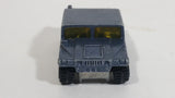 2007 Hot Wheels Temblor Getaway Humvee General Corp Metalflake Blue Grey Die Cast Toy Car Vehicle