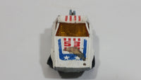 Vintage 1972 Lesney Matchbox Superfast Tanzara White No. 53 Die Cast Toy Car Vehicle Made in England