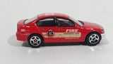 RealToy Red BMW 3 Series Fire Dept Emergency Unit 281 Die Cast Toy Car Firefighting Vehicle