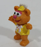 1986 HA! The Muppets Baby Fozzie Bear Character PVC Toy Figure - Treasure Valley Antiques & Collectibles