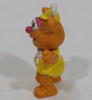 1986 HA! The Muppets Baby Fozzie Bear Character PVC Toy Figure - Treasure Valley Antiques & Collectibles