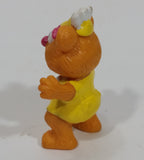 1986 HA! The Muppets Baby Fozzie Bear Character PVC Toy Figure - Treasure Valley Antiques & Collectibles