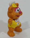 1986 HA! The Muppets Baby Fozzie Bear Character PVC Toy Figure - Treasure Valley Antiques & Collectibles