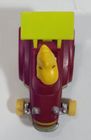 Vintage 1989 Peanuts Gang Pop Mobiles United Features Syndicate Woodstock Bird Character Plastic Toy Car Vehicle McDonald's Happy Meals