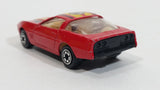 Yatming Chevrolet Corvette 'Vice' 38 Red No. 1038 Die Cast Toy Car Vehicle