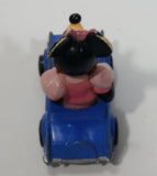 Vintage 1979 Walt Disney Productions Lesney Matchbox Pink Minnie Mouse Cartoon Character Series No. 4 Blue Die Cast Toy Car Vehicle