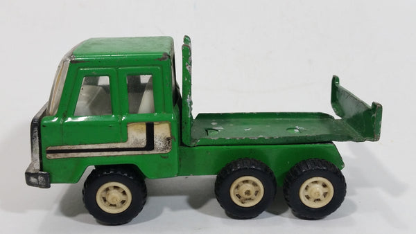 Vintage KY (Kai Yip) Tough Roders Green Truck Pressed Steel Toy Car Vehicle