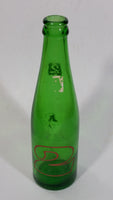 Vintage 2 Way Soda Pop Beverage Green Glass 9" Tall Bottle