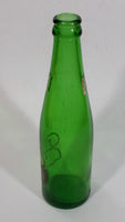 Vintage 2 Way Soda Pop Beverage Green Glass 9" Tall Bottle