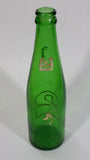 Vintage 2 Way Soda Pop Beverage Green Glass 9" Tall Bottle