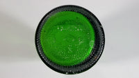 Vintage 2 Way Soda Pop Beverage Green Glass 9" Tall Bottle