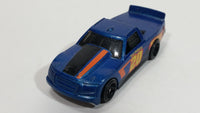 2015 Hot Wheels Race Team Circle Trucker Truck Dark Blue Die Cast Toy Car Vehicle