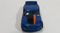 2015 Hot Wheels Race Team Circle Trucker Truck Dark Blue Die Cast Toy Car Vehicle