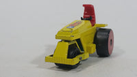 Vintage 1973 Lesney Matchbox Superfast Rod Roller No. 21 Yellow Die Cast Toy Car Construction Equipment Steam Roller Vehicle