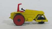 Vintage 1973 Lesney Matchbox Superfast Rod Roller No. 21 Yellow Die Cast Toy Car Construction Equipment Steam Roller Vehicle