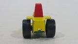 Vintage 1973 Lesney Matchbox Superfast Rod Roller No. 21 Yellow Die Cast Toy Car Construction Equipment Steam Roller Vehicle