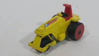 Vintage 1973 Lesney Matchbox Superfast Rod Roller No. 21 Yellow Die Cast Toy Car Construction Equipment Steam Roller Vehicle