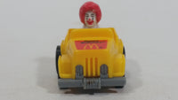 1985 McDonald's Happy Meal Fast Macs Ronald McDonald Character Pink Pull Back Toy Car Vehicle - Treasure Valley Antiques & Collectibles