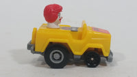 1985 McDonald's Happy Meal Fast Macs Ronald McDonald Character Pink Pull Back Toy Car Vehicle - Treasure Valley Antiques & Collectibles