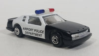 Maisto Airport Police Department Cruiser Buick Lasabre Stock White Black Die Cast Toy Car Cop Vehicle