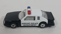 Maisto Airport Police Department Cruiser Buick Lasabre Stock White Black Die Cast Toy Car Cop Vehicle