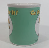 Enesco United Features Syndicate Jim Davis "Go For It!" Garfield Golfing Ceramic Coffee Mug