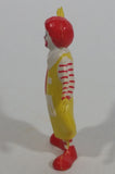 Vintage 1985 McDonald's Ronald McDonald Clown Waving PVC Toy Figure - 2 3/4" Tall
